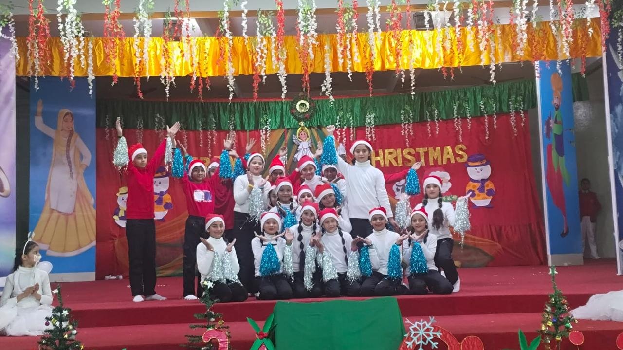 Christmas celebration in Christ Jyoti Convent School (2024-25)